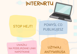 Prace - plakaty wykonanae na lekcji informatyki na Dzień Bezpiecznego Internetu 2026 (DBI 2026)
