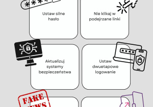 Prace - plakaty wykonanae na lekcji informatyki na Dzień Bezpiecznego Internetu 2026 (DBI 2026)