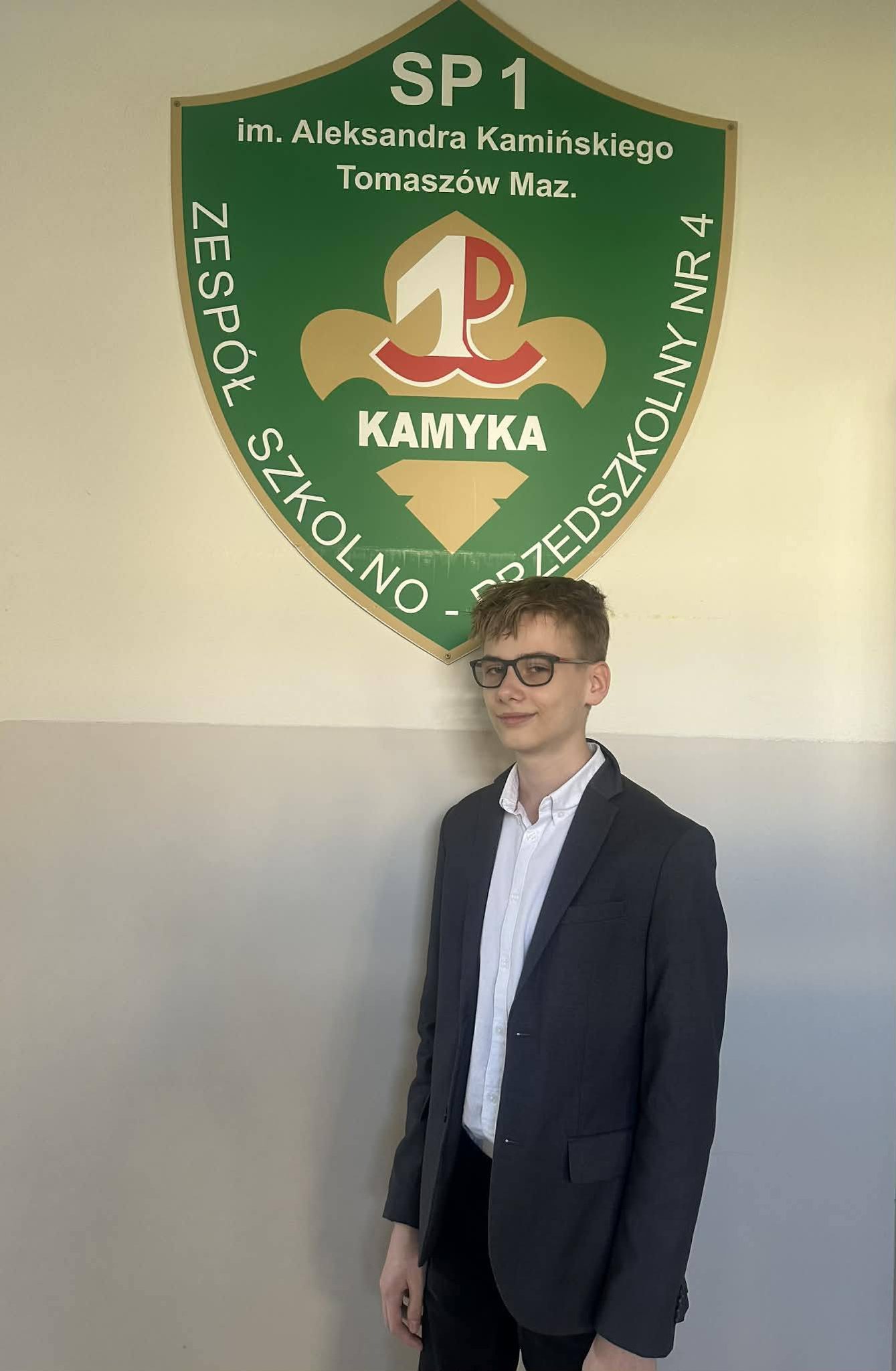 Antoni Urbańczyk finalista konkursu przedmiotowego z matematyki języka angielskiego