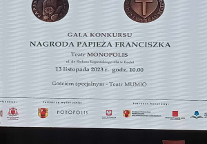 Gala wręczenia Nagród Papieża Franciszka