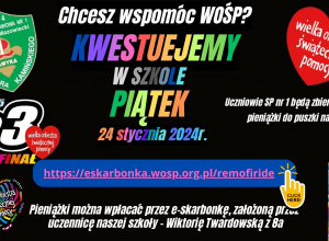 Kwesta na WOŚP w Jedynce