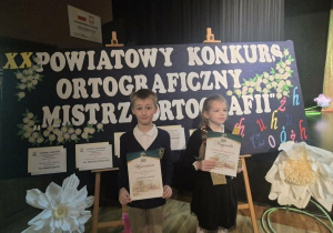 Laureaci konkursu ortograficznego
